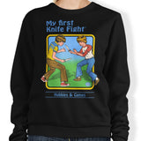My First Knife Fight Hoodie Once Upon A Tee