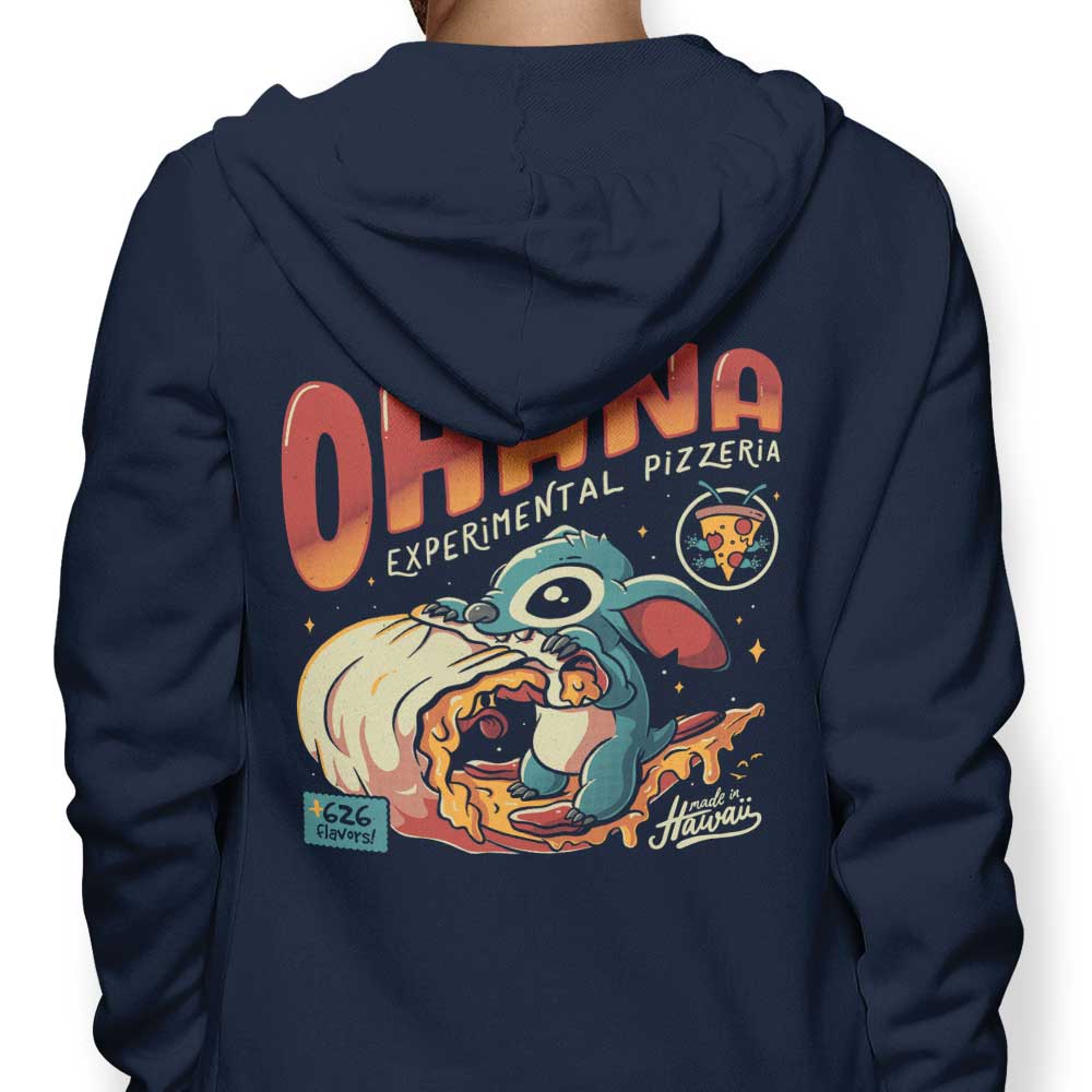 Ohana Pizzeria Hoodie Once Upon a Tee