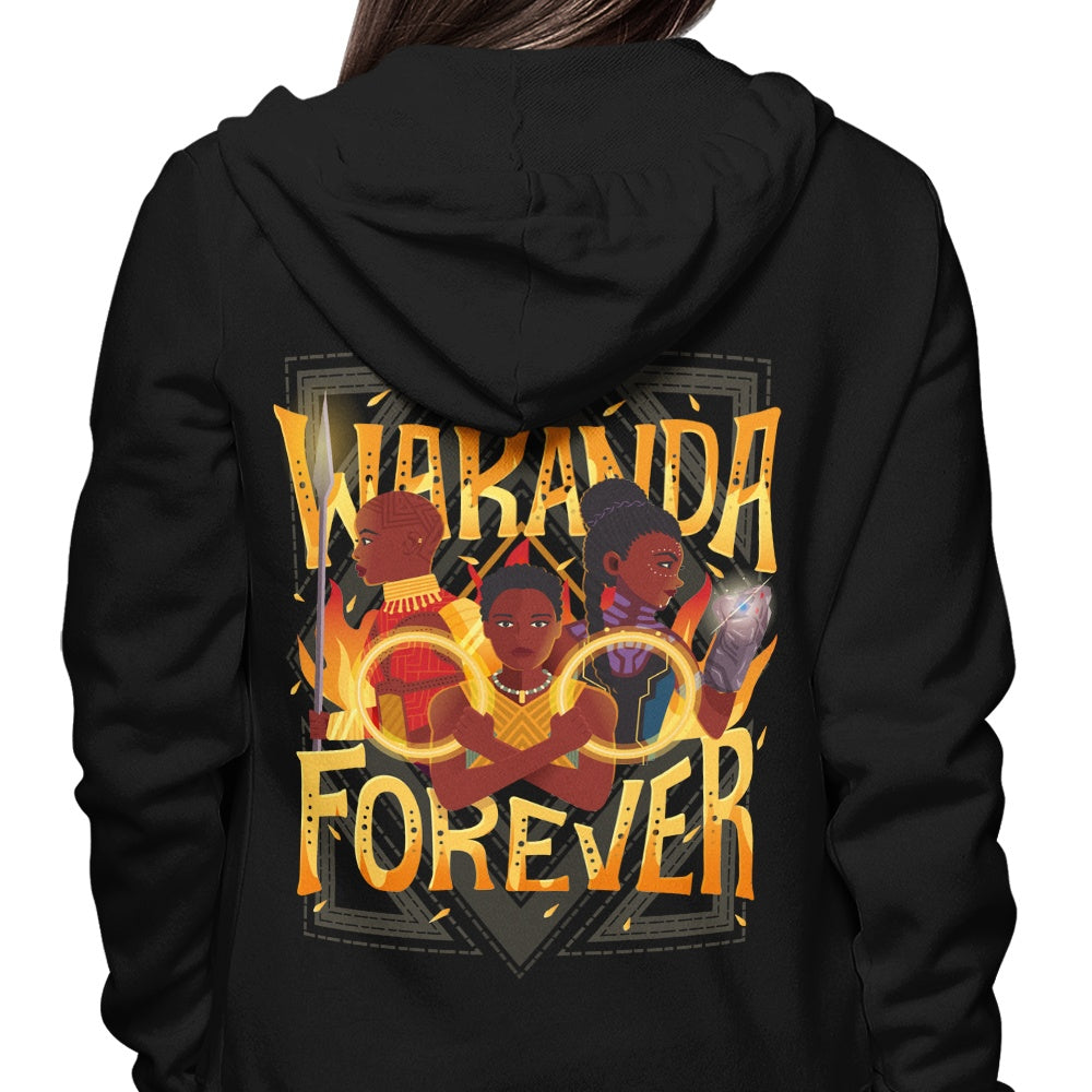 wakanda forever hoodie