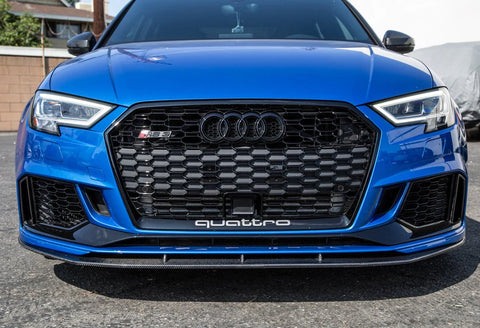 Audi Carbon Fiber Spectre Front Splitter for 8V.5 RS3