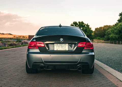 BMW Carbon Fiber Vorsteiner Style Bootlid Trunk for E92