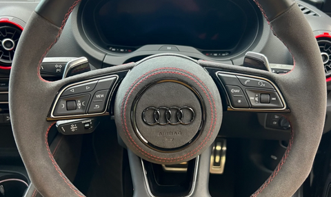 Audi Alcantara airbag cover