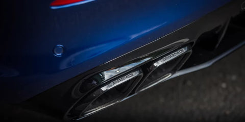 Rear Diffuser With Exhaust Tips
