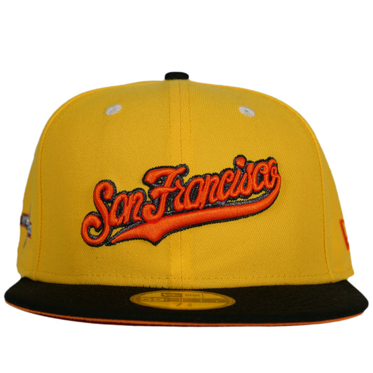 State of Flux x New Era San Francisco Giants 59FIFTY Fitted Hat in Navy and Radiant Red 7 1/4 / Navy and Radiant Red