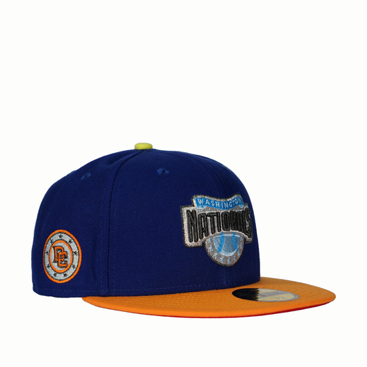 7 1/2 Washington Nationals Lavender Navy Blue Rust Orange 59fifty