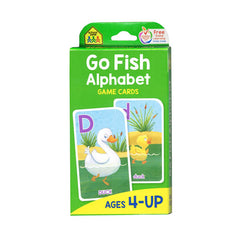Go Fish Alphabet Game Cards, 6 Sets