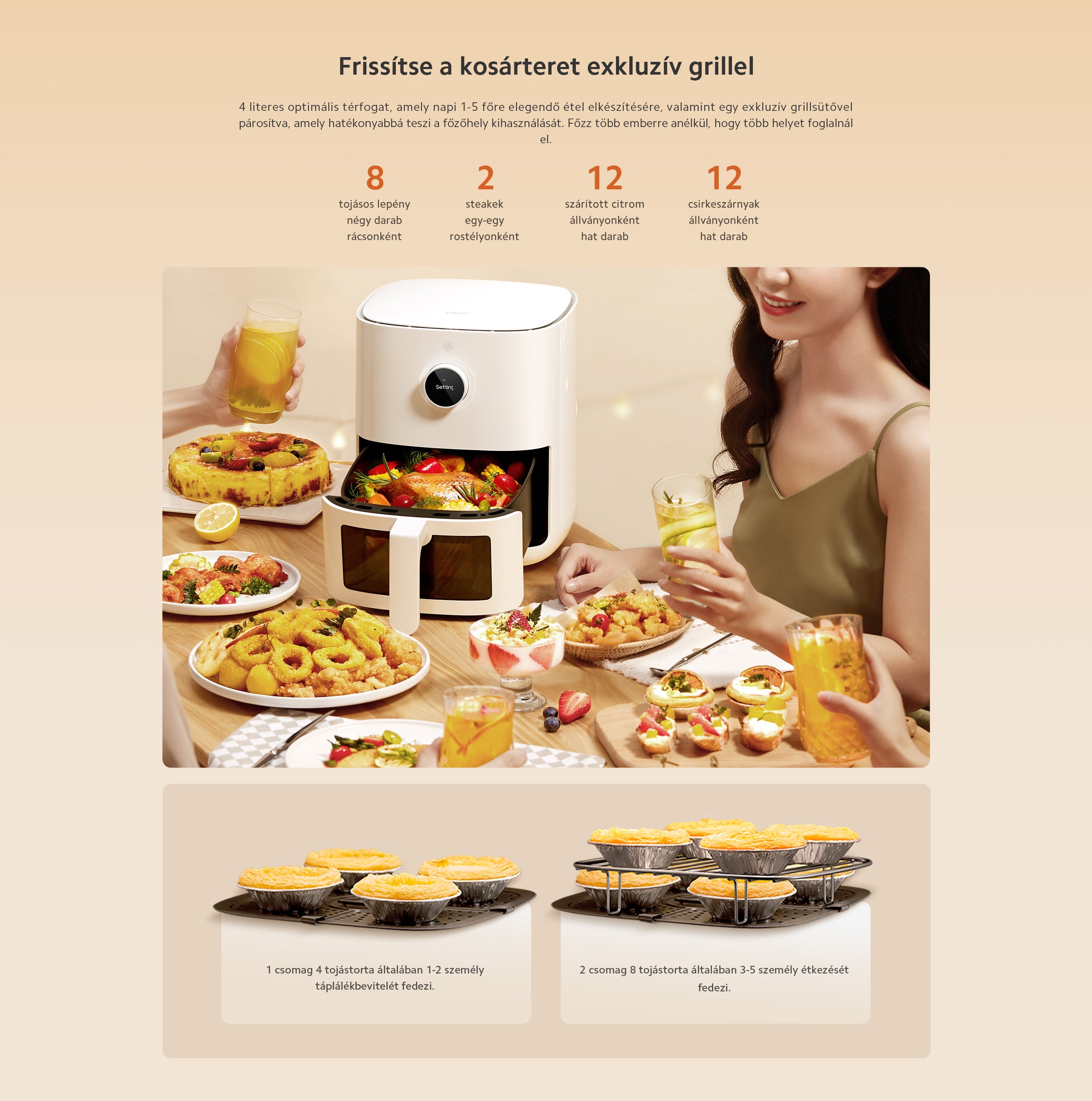 Xiaomi Smart Air Fryer Pro 4L - Xiaomi Home