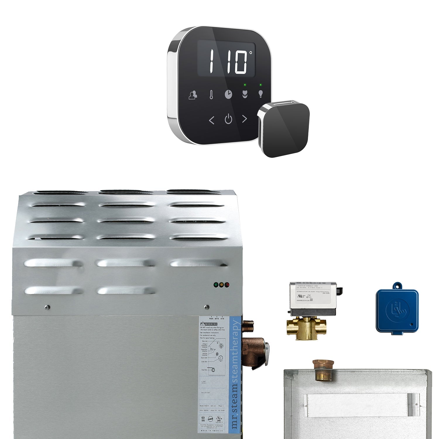 Mr Steam AirButler Steam Shower Generator Package with AirTempo Control
