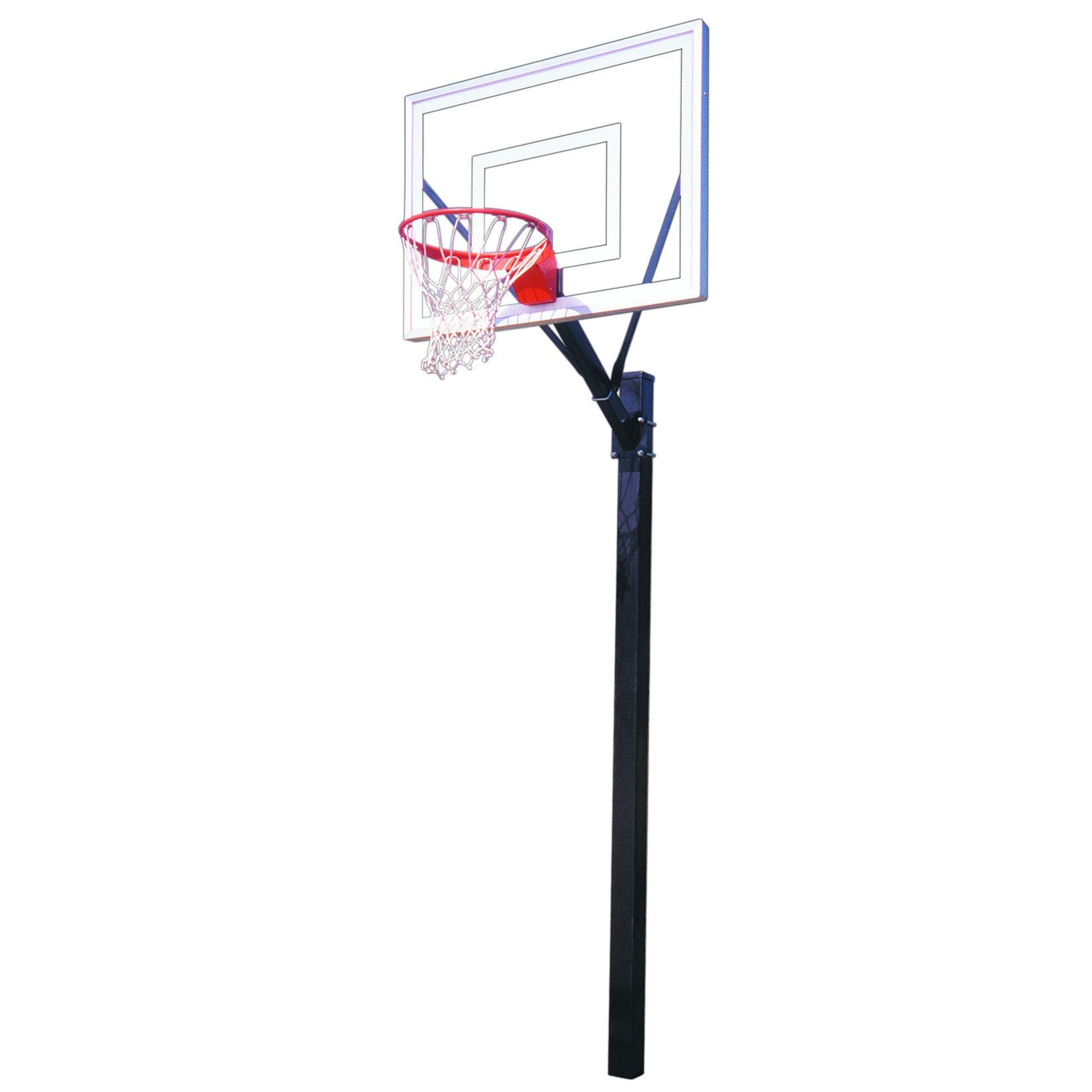 First Team Sport In-Ground Fixed Height Basketball Hoop