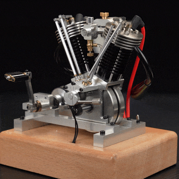 Mini V-twin Engine Model