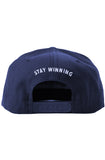 Stay Winning Bubbas Navy Blue Snap Back Hat
