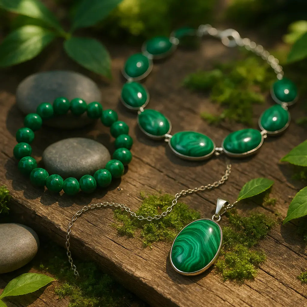 Bijoux en Malachite par Bijoux Chakra