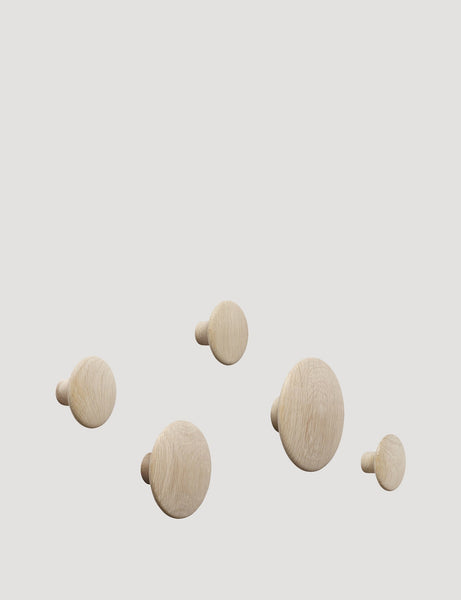 MUUTO The Dots Hooks Set of 5 - - Eclectic Cool
 - 1