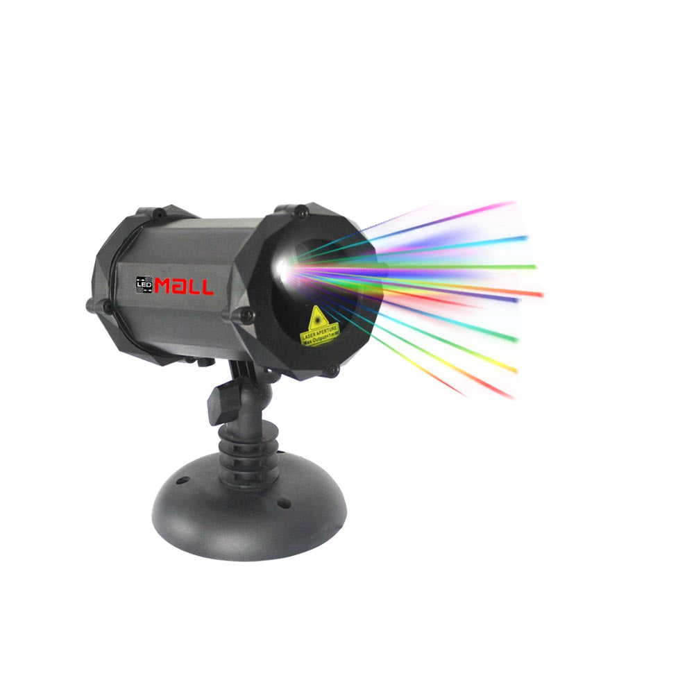 Bluetooth Motion Full Spectrum 7 Color With White Star Effects Laser Christmas And Decorative Lights With Remote Control