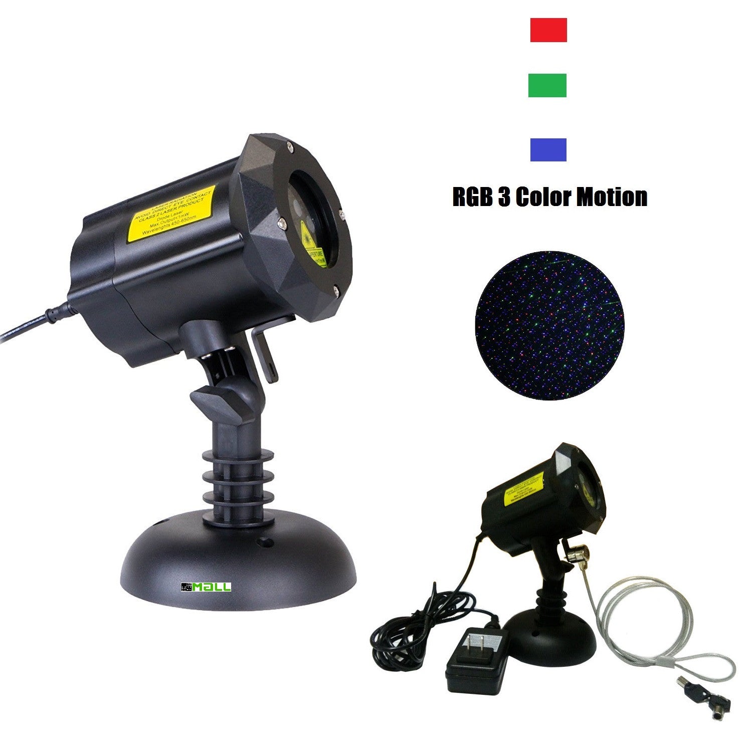 New Design Moving Firefly Ledmall Rgb Outdoor Garden Laser Christmas Lights