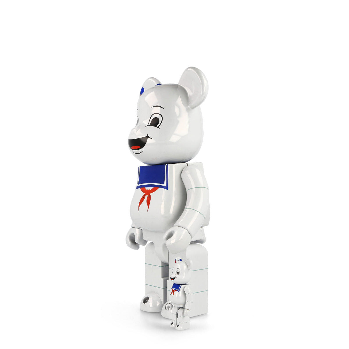 Be@rbrick Stay Puft Marshmallow Man White Chrome Version 1000% | GATE