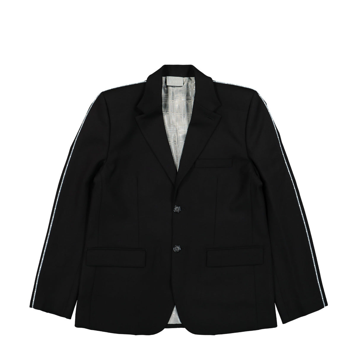 Hybrid Cropped Tailored Jacket Black | The Webster