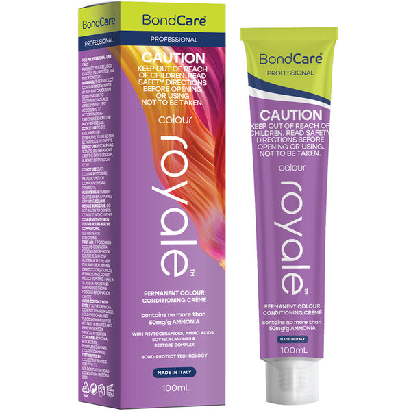 BondCare Permanent Colour Conditioning Crème - 4.3 Golden Medium Chestnut Brown 100ml