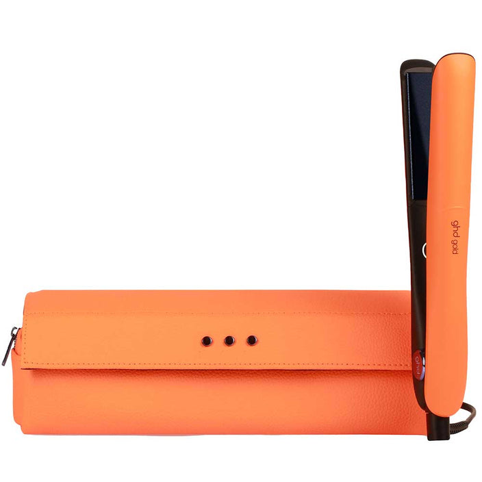 gold Hair Straightener in Apricot Crush