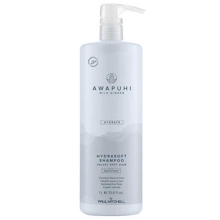 Awapuhi Wild Ginger HydraSoft Shampoo 1L