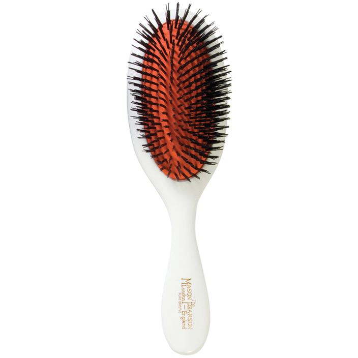 Pure Boar Bristle Handy Brush Ivory