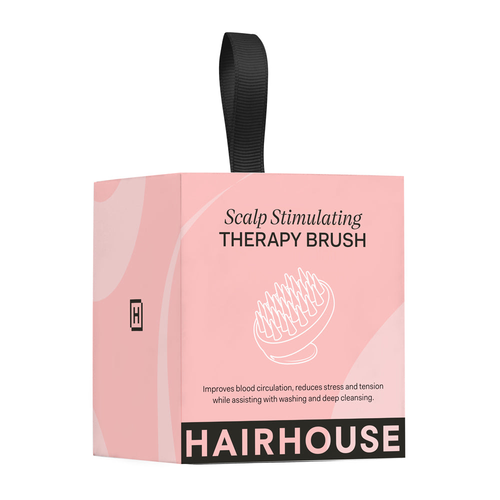 Picture of Scalp Stimulating Therapy Brush - Black