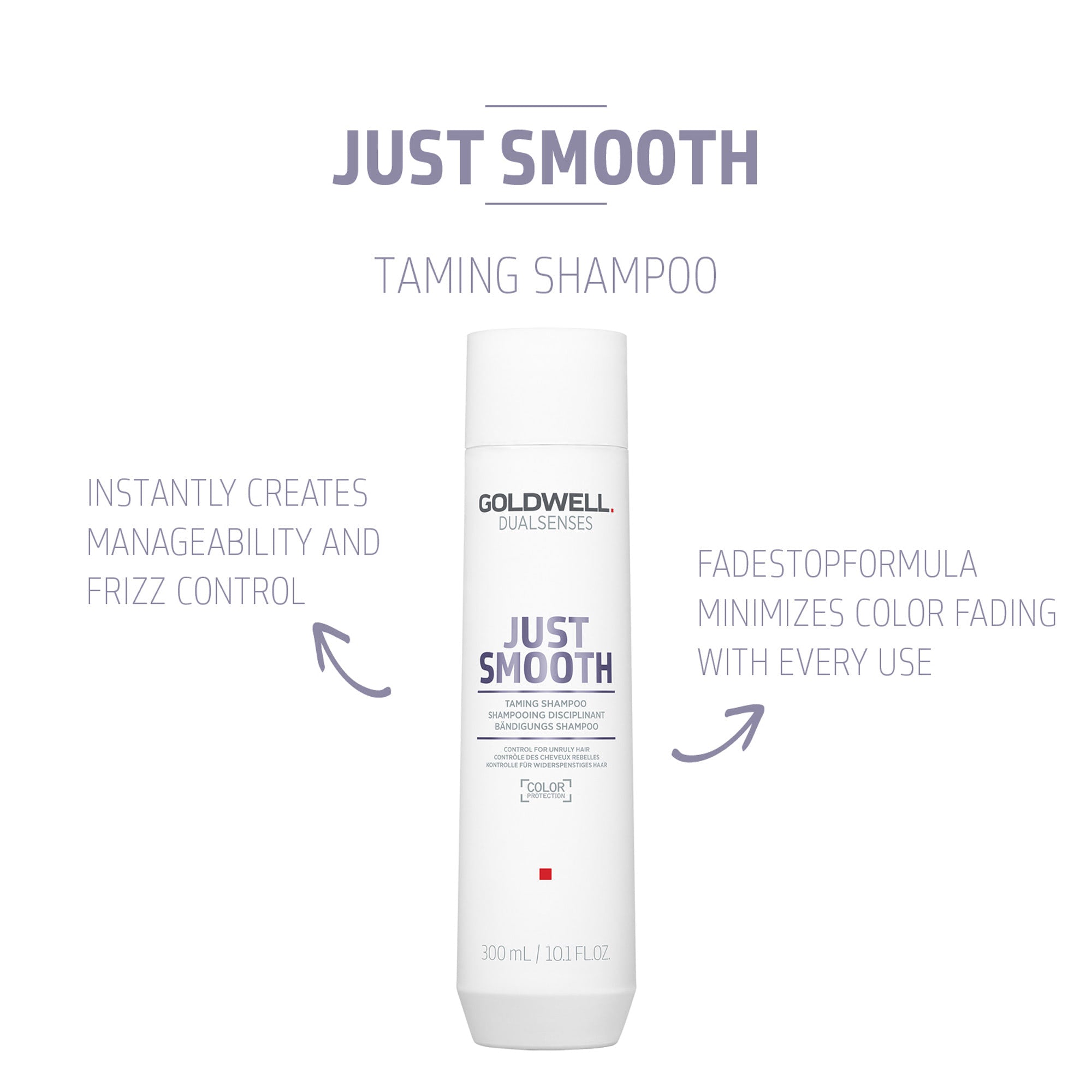 Picture of Dualsenses Just Smooth Taming Shampoo 300ml