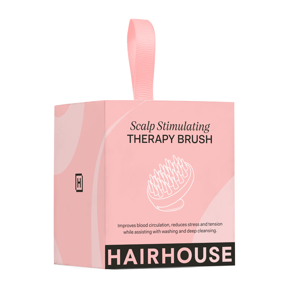 Picture of Scalp Stimulating Therapy Brush - Pink