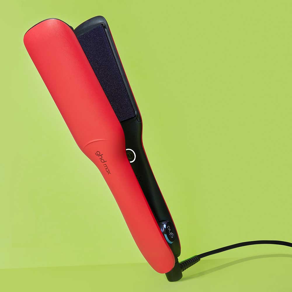 Picture of max Wide Plate Hair Straightener in Radiant Red