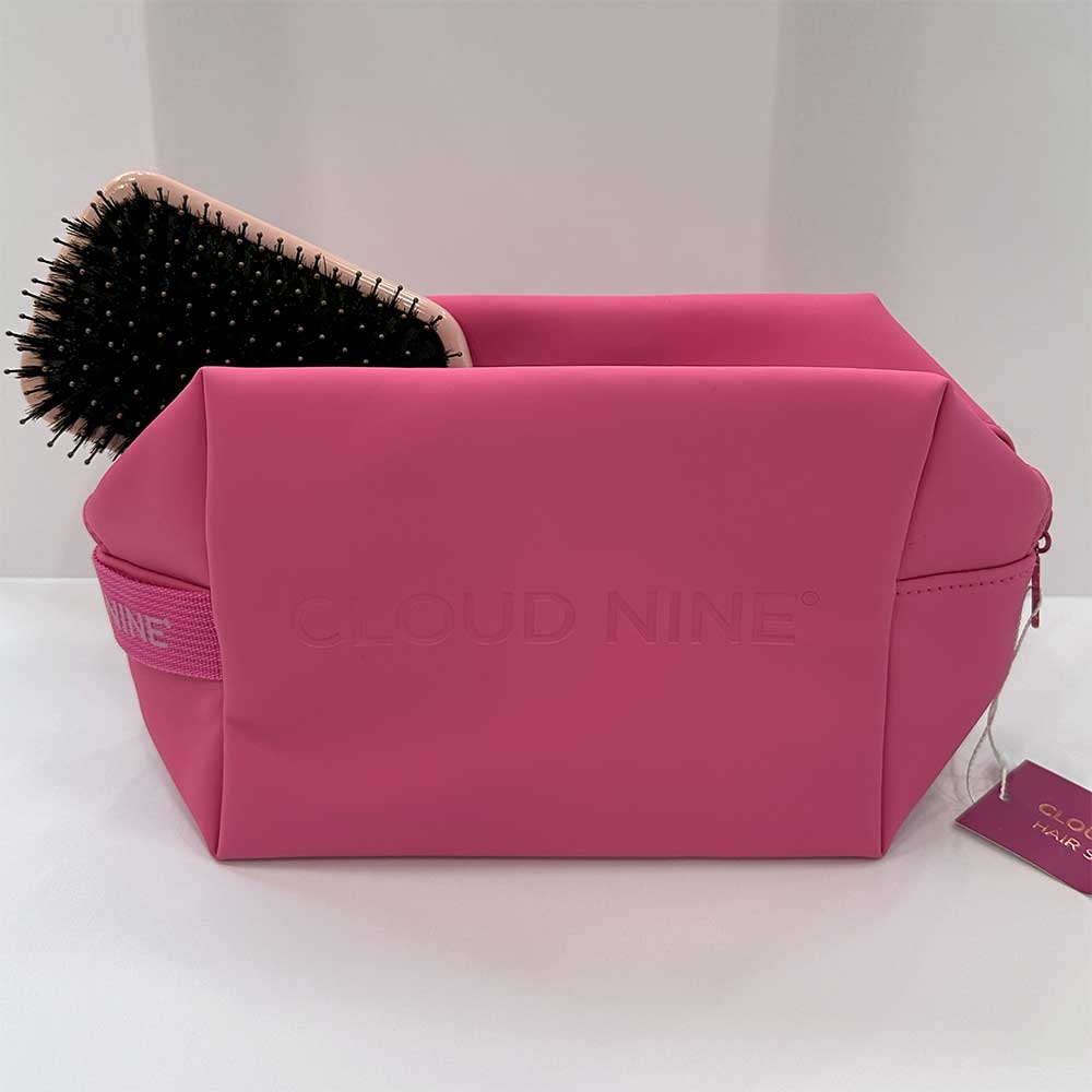 Picture of Berry Wash Bag & Luxury Paddle Brush