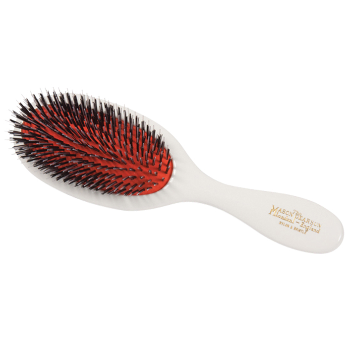 Handy Brush Pure Bristle & Nylon Mix Ivory