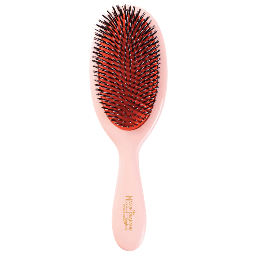 Handy Brush Pure Bristle & Nylon Mix Pink