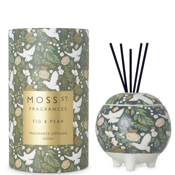 Fig & Pear Mini Ceramic Diffuser 100ml