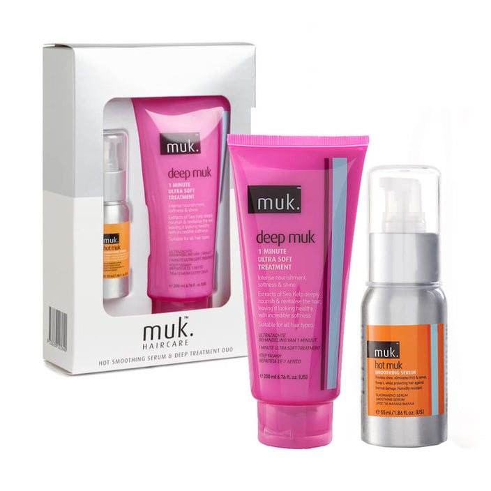 Hot Muk Smoothing Serum & Deep Muk Ultra Soft 1 Minute Treatment Duo Pack