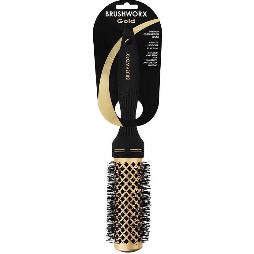 Picture of Gold Ceramic Hot Tube Brush - 50mm Medium