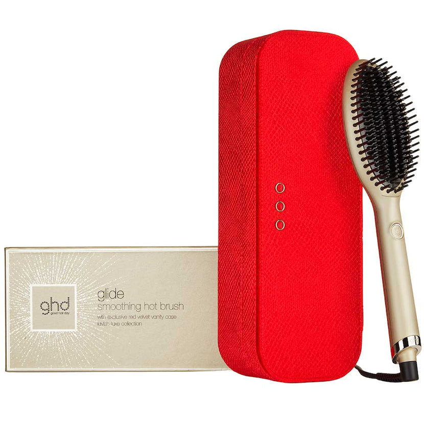Picture of Grand-Luxe Glide Hot Brush in Champagne Gold