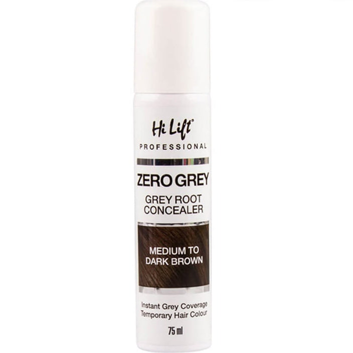 Zero Grey Root Concealer - Medium To Dark Brown - 75ml