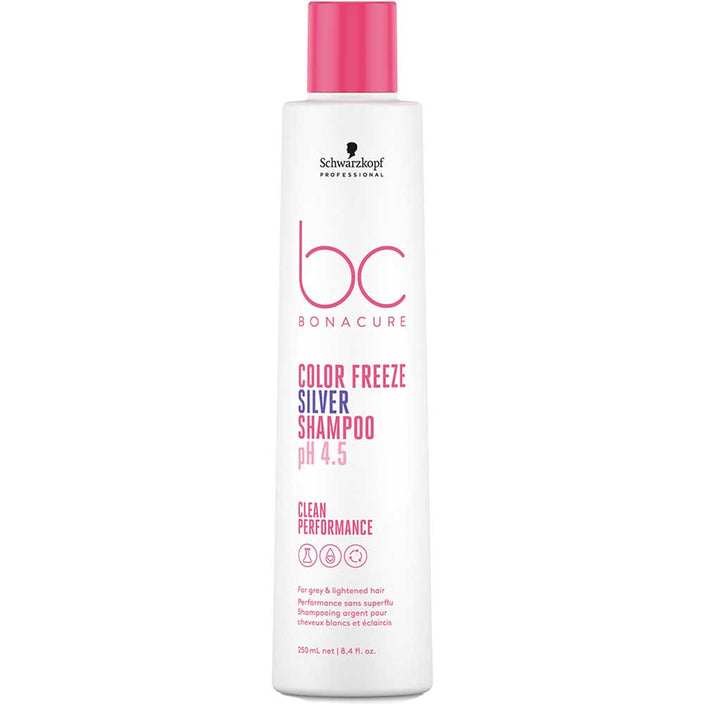 BC Clean Performance Color Freeze Silver Shampoo 250ml