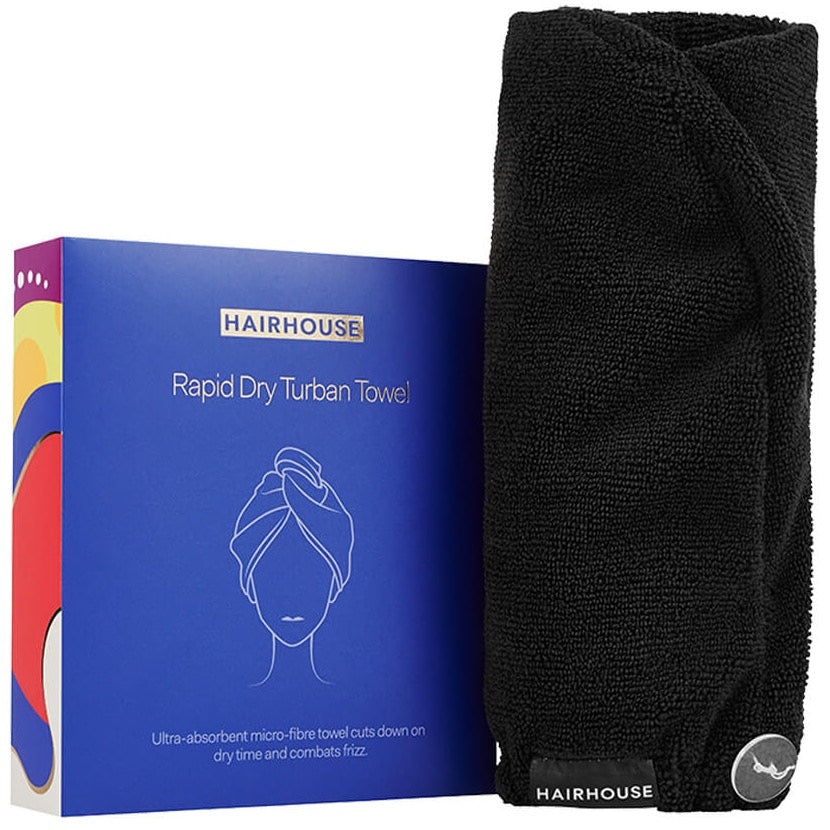 Picture of Rapid Dry Turban Towel - Black