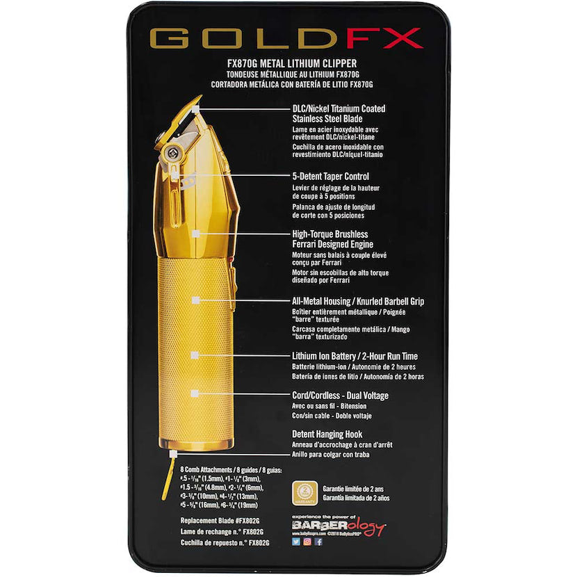 Picture of Gold Lithium Clipper