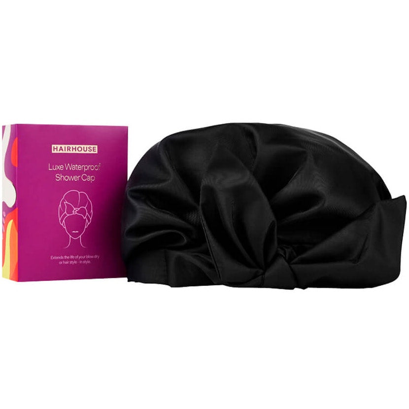 Picture of Luxe Waterproof Shower Cap - Black