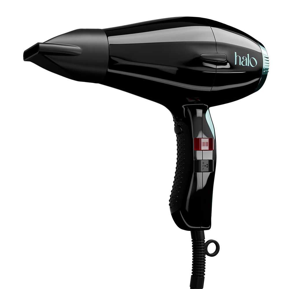 by Elchim Jennifer 3900 Ionic-Ceramic Hair Dryer - Black & Mint