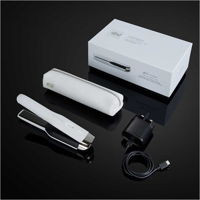 Picture of Unplugged Cordless Hair Straightener In Matte White