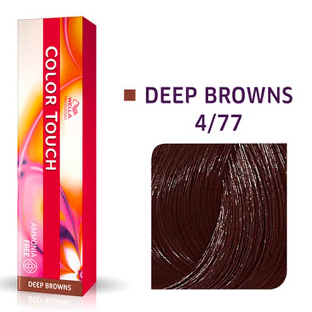 Picture of Color Touch 4/77 Medium Brown Intense Brown 60g