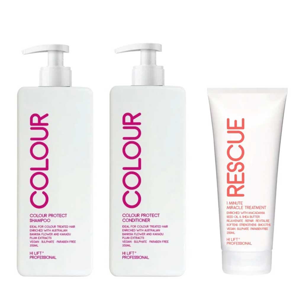 Colour Duo with Hi Lift Rescue Tube Miracle Treatment 200ml