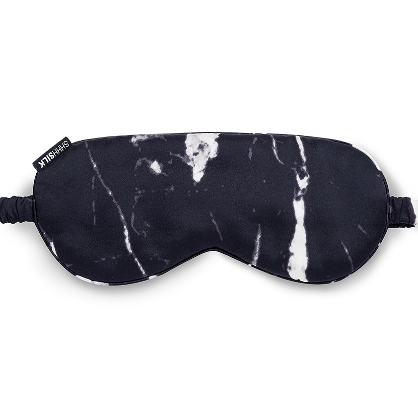 Eye Mask Black Marble