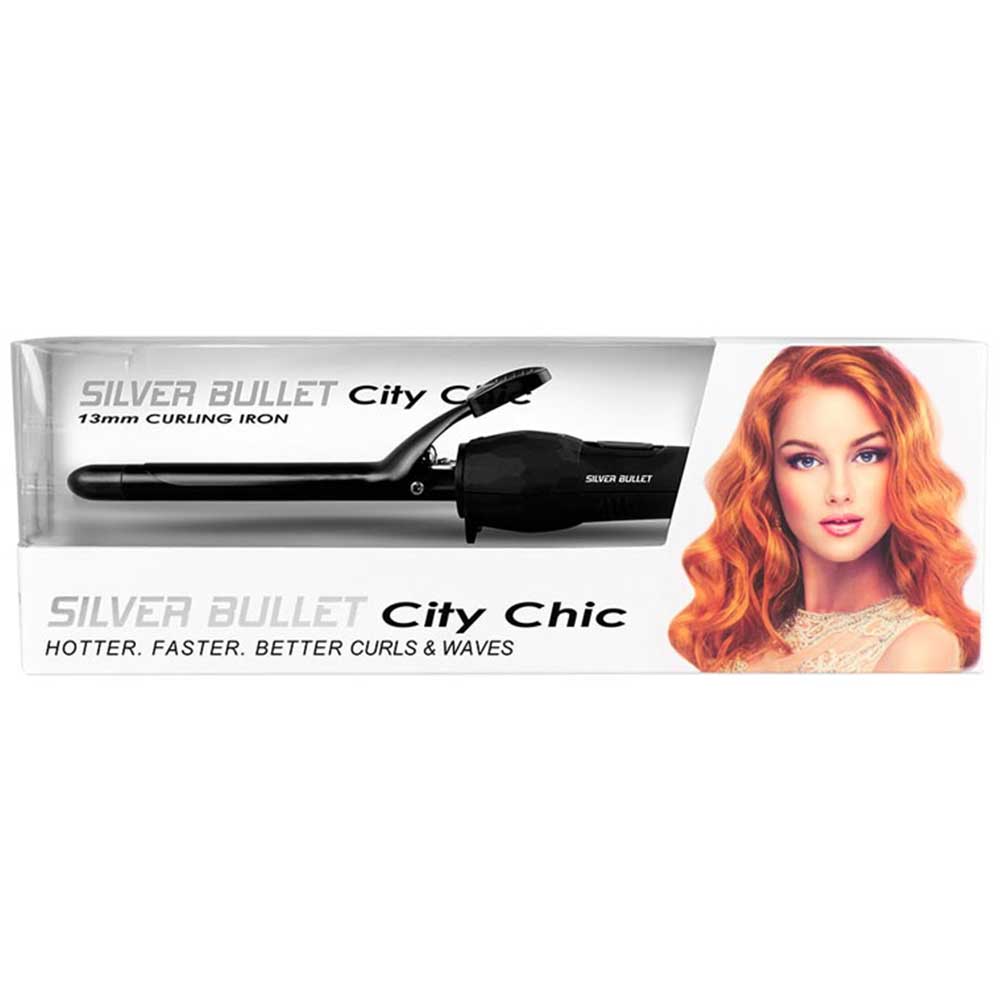 City Chic Curling Iron Black 13mm