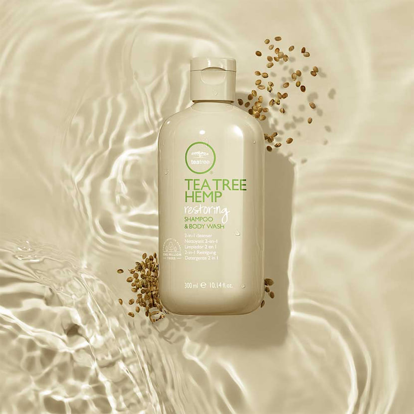 Picture of Tea Tree Hemp Restoring Shampoo and Body Wash 300ml