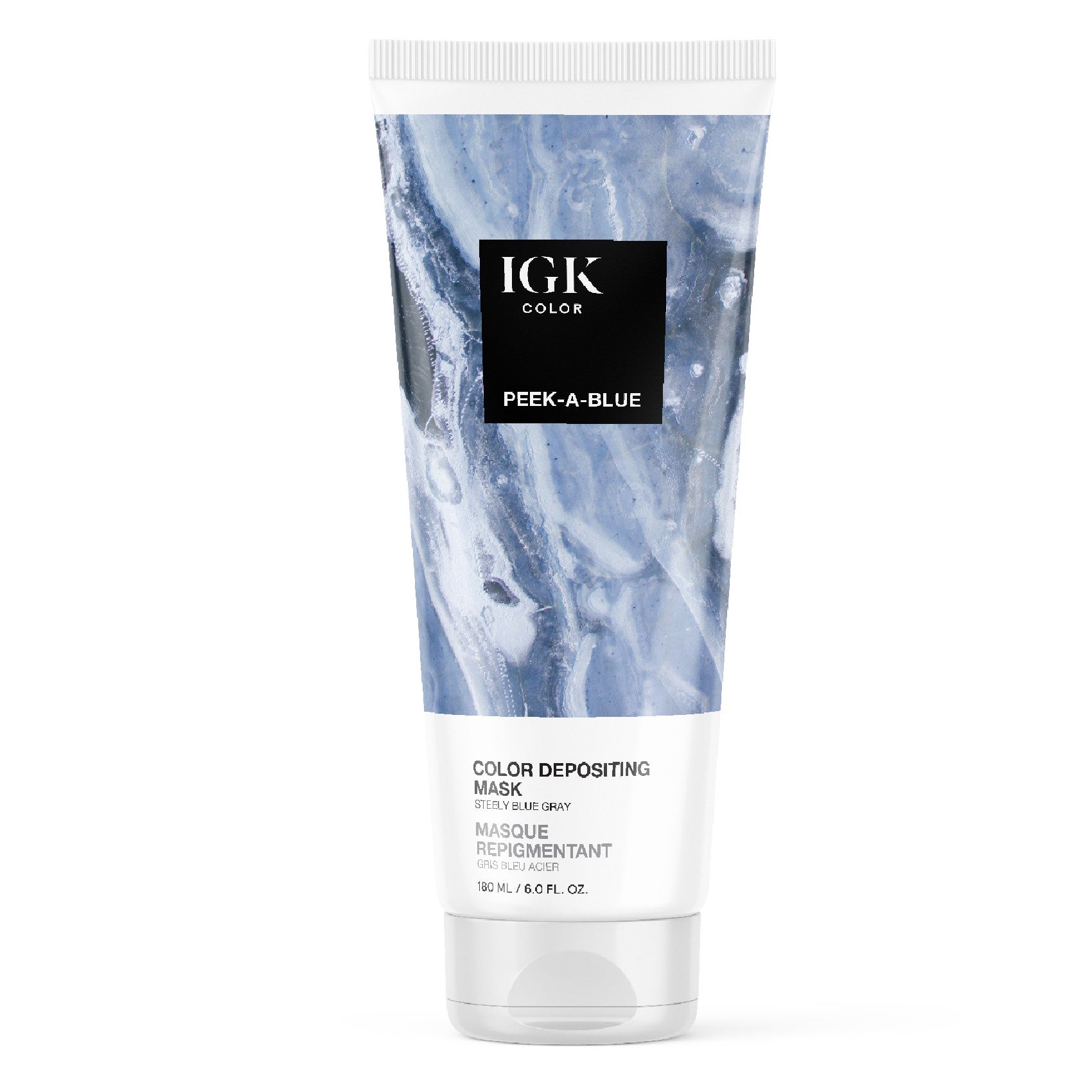 Color Depositing Mask Peek-A-Blue- Steely Blue Gray 180ml