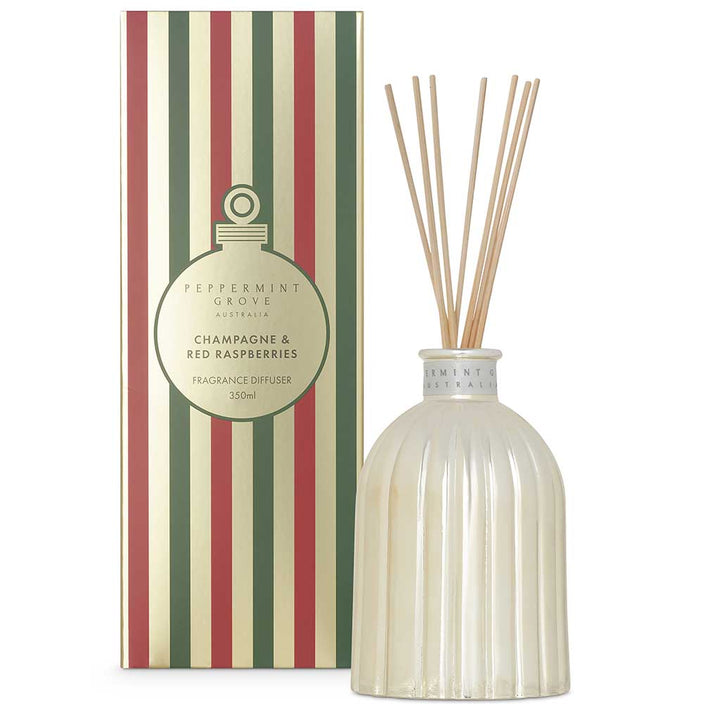 Champagne & Red Raspberries Large Fragrance Diffuser 350ml - at Hairhouse